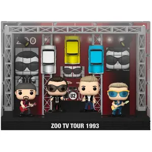 Comparateur de prix : Figurine Funko Pop Moments Deluxe U2 Zoo TV Tour 1993 Stage