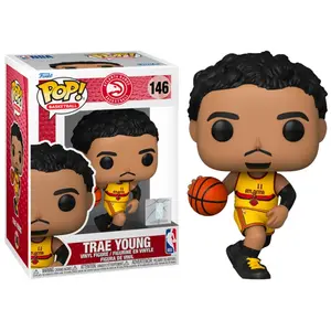 Figurine Funko Pop NBA City Edition Hawks Trae Young pas cher