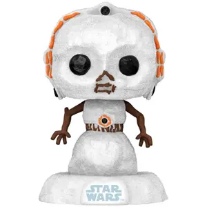 Figurine Funko Pop Star Wars Holiday C-3PO Snowman pas cher