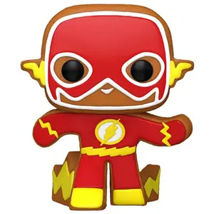 Figurine Funko Pop Heroes DC Holiday Gingerbread The Flash pas cher