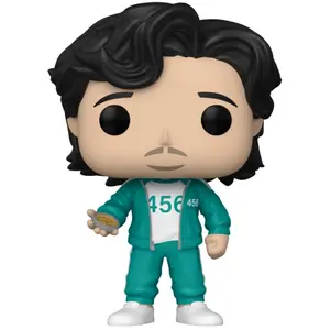 Figurine Funko Pop Squid Game Gi-hun 456 Vert 9 cm 889698647953 pas cher