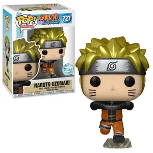 Funko Figurine Pop [Exclusive] Naruto : Naruto Running (Metallic) [727] pas cher