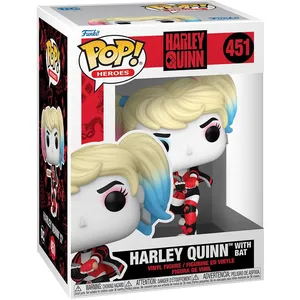 Comparateur de prix : Funko DC Comics: Harley Quinn Takeover POP! Heroes Vinyl figurine Harley with Bat 9 cm
