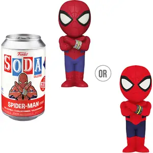 Funko Marvel Comics Japanese Spider-Man w/Glow Chase Vinyl Soda Figure pas cher