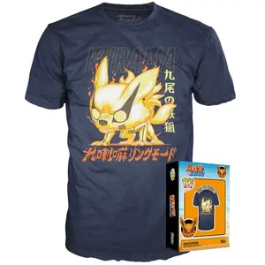 Funko Pop! T-shirt à Manches Courtes Kurama Naruto Shippuden pas cher