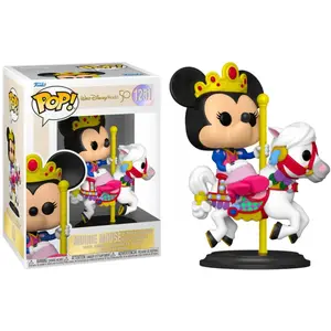 Funko Figurine d’action Minnie Mouse on Prince Charming Carousel