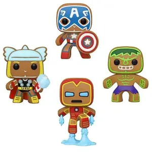 Comparateur de prix : Figurine Funko Pop! - Marvel Holiday - Gingerbread 4pk