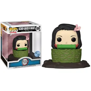 Comparateur de prix : Figurine Funko Pop! Nezuko Kamado in Basket 1309 Deluxe - Demon Slayer