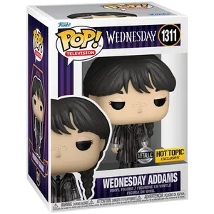 MERCREDI - POP TV N° 1311 - MERCREDI ADDAMS (METALLIC EFFECT) FUNKO 68 pas cher