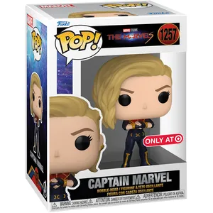 Funko Figurine Funko Pop - The Marvels N°1257 - Captain Marvel (68288) pas cher