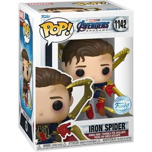 FUNKO POP MARVEL AVENGERS ENDGAME - IRON SPIDER UNMASKED SPIDER-MAN pas cher