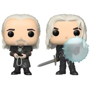 Comparateur de prix : Funko Figure The Witcher Pop! Television Vinyl 2 Pack Geralt & Vesemir 9 Cm