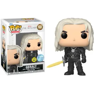 Figurine POP! - Funko - The Witcher - Geralt avec épée - 9 cm - Mixte pas cher