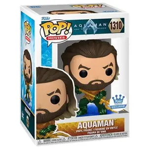 Figurine Funko Pop - Aquaman Et Le Royaume Perdu [Dc] N°1310 - Aquaman (68186) pas cher