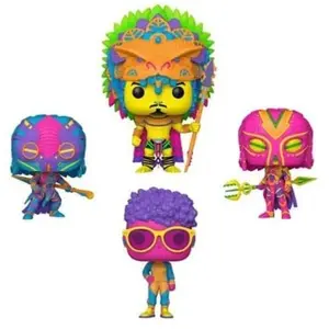 Comparateur de prix : Funko Pop! Figurine Wakanda Forever Black Panther Marvel 4 Unités