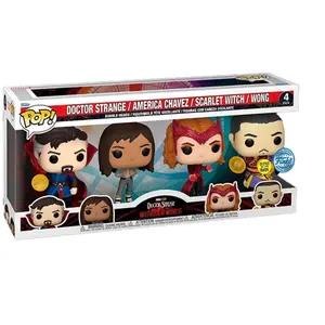 Funko Pop! 4-Pack: Marvel: Doctor Strange in the Multiverse of Madness... pas cher