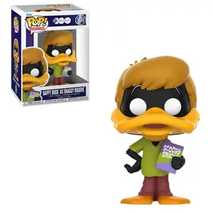 Figurine Funko Pop Animation Hanna Barbera Daffy Duck as Shaggy Rogers pas cher