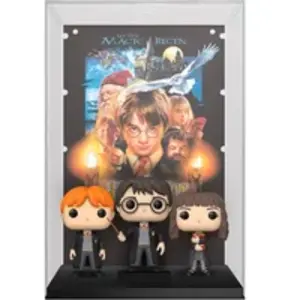 Comparateur de prix : Funko Harry Potter Pop! Movie Poster Et Figurine Sorcerer's Stone 9 Cm