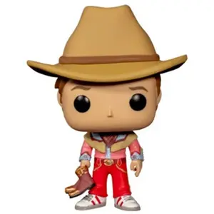 MARTY MCFLY COWBOY / RETOUR VERS LE FUTUR / FIGURINE FUNKO POP / EXCLU... pas cher