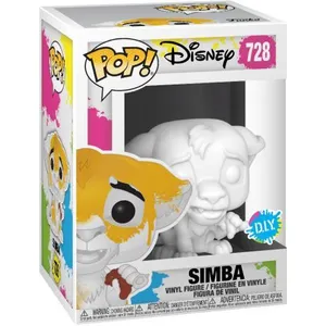 Figurine Funko Pop Disney Lion King Simba DIY Exclusivité pas cher