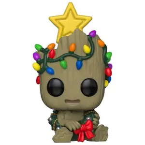 Funko Marvel - Bobble Head Pop N° 530 - Holiday - Groot