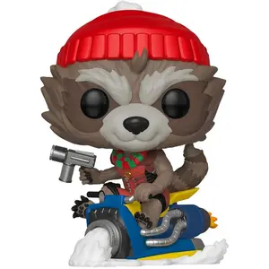 Figurine Funko Pop Marvel Holiday Rocket pas cher