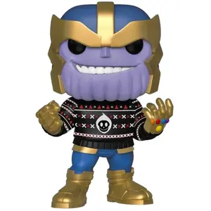 Funko Figurine Pop! Vinyl Marvel Holiday - Thanos X-Mas Sweater pas cher