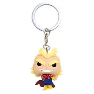 Porte-clés Funko Pop! - My Hero Academia - All Might (Silver Age) pas cher
