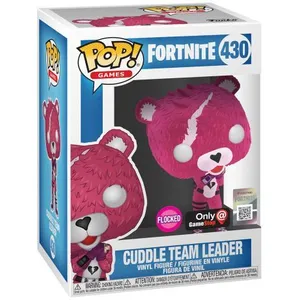 Funko Pop Fortnite 430 Cuddle Team Leader Flocked (no Sticker) pas cher