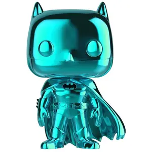 BATMAN CHROME CIAN / BATMAN / FIGURINE FUNKO POP / EXCLUSIVE SDCC 2019 pas cher
