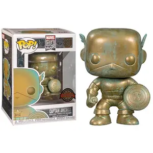 Funko Figurine Funko Pop! Marvel : Marvel 80th - Captain America (Pt)