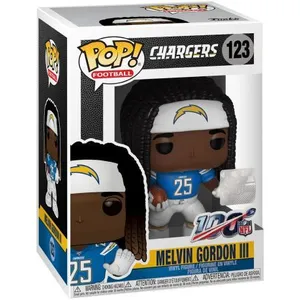 Figurine Funko Pop! N°123 - NFL : Chargers - Melvin Gordon III pas cher