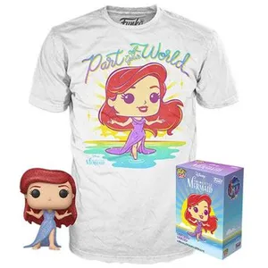 Funko T-Shirt S + Pop Ariel / La Petite Sirene / Funko Pop pas cher