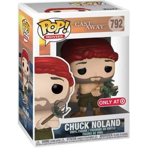 Funko POP! Cast Away 792 Chuck Noland (Pear with Crab) Special Edition pas cher