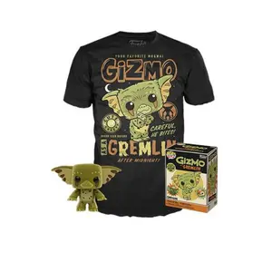 Funko Gremlins Pop! & Tee Set Figurine Et T-Shirt Gizmo Heo Exclusive (S) pas cher