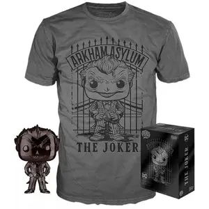 Funko Dc Comics Pop! Figurine Exclusive Joker Et T-shirt à Manches Courtes