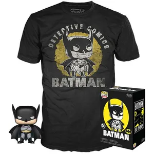Funko T-Shirt L + Pop Batman / Batman / Funko Pop pas cher