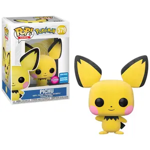 Figurine Funko Pop - Pokémon N°579 - Pichu - Floqué (47894) pas cher