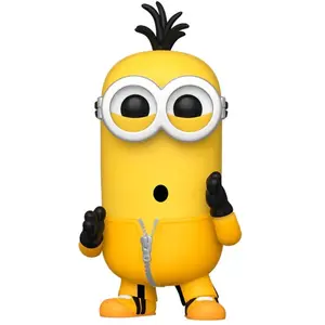 Funko Minions Ii Pop! Movies Vinyl Figurine Kung-Fu Kevin 9 Cm pas cher