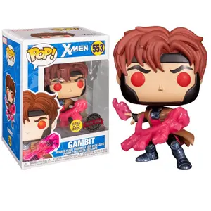 GAMBIT / X-MEN / FIGURINE FUNKO POP / EXCLUSIVE SPECIAL EDITION / GITD