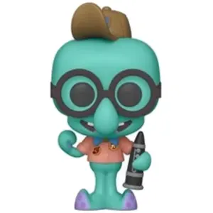 Funko Figurine Bob L'eponge Le Film - Squidward Tentacles In Camping Gear Pop 10cm pas cher