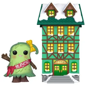 FUNKO POP Town : Holiday - Town Hall w/Mayor Patty Noble pas cher