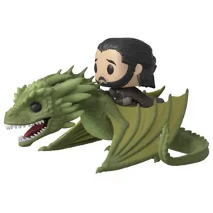 Figurine Funko Pop! Rides : Game of Thrones (GoT) - Jon Snow w/ Rhaegal pas cher