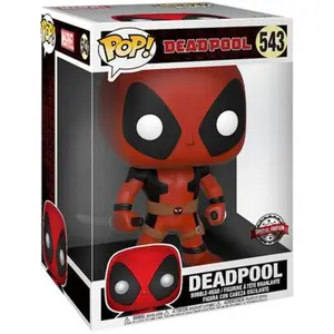 Figurine Funko Pop Marvel Deadpool Two Sword 25 cm Rouge pas cher