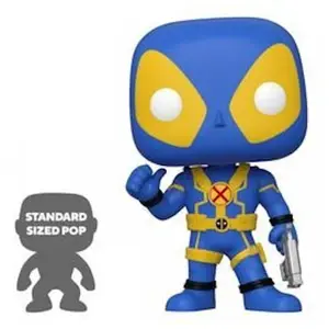 Funko Deadpool Super Sized Pop! Vinyl Figurine Thumb Up Blue Deadpool 25 Cm pas cher