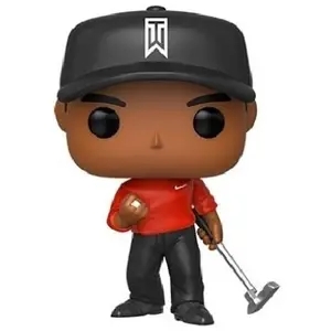 Figurine Funko Pop! Golf : Tiger Woods ( Polo Rouge ) pas cher