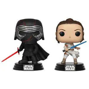 Funko Pop Set 2 Star Wars Rise Of Skywalker Kylo And Rey Exclusive Fig... pas cher