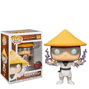 Figurine Funko Pop - Mortal Kombat N°539 - Raiden Avec Éclair (45040) pas cher
