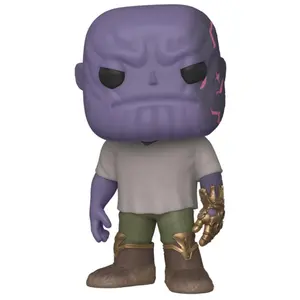Figurine Funko Pop! Marvel : Endgame - Thanos Décontracté avec Gant