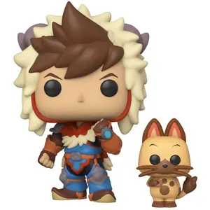 Funko Funko Pop! Animation : Monster Hunter - Lute & Navirou pas cher